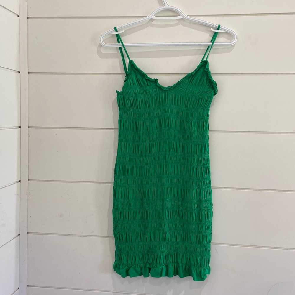 Green Mini dress